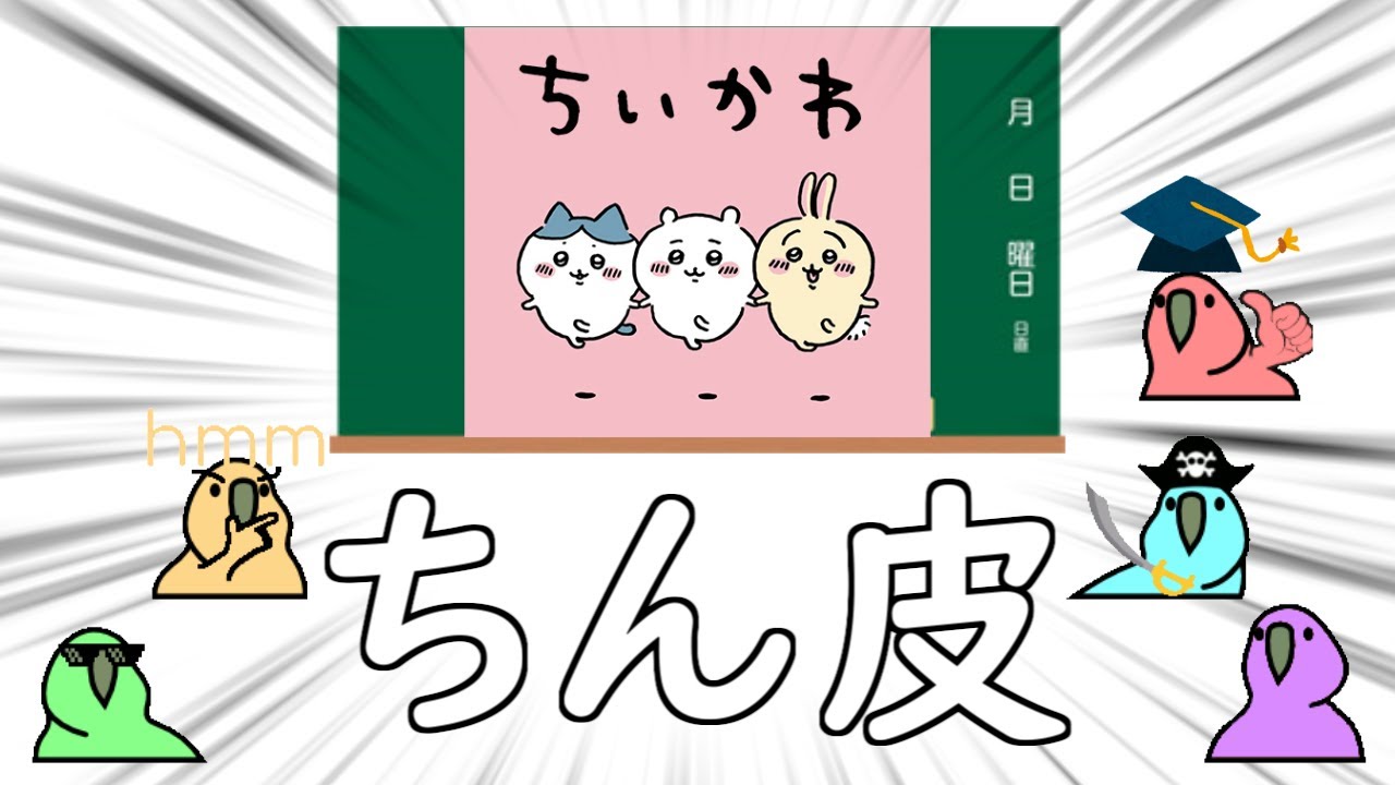 【Party Parrot】メスガキに人気なキャラクターをおべんきょうするParrot【パーティーパロット】【TINTIN Parrot】