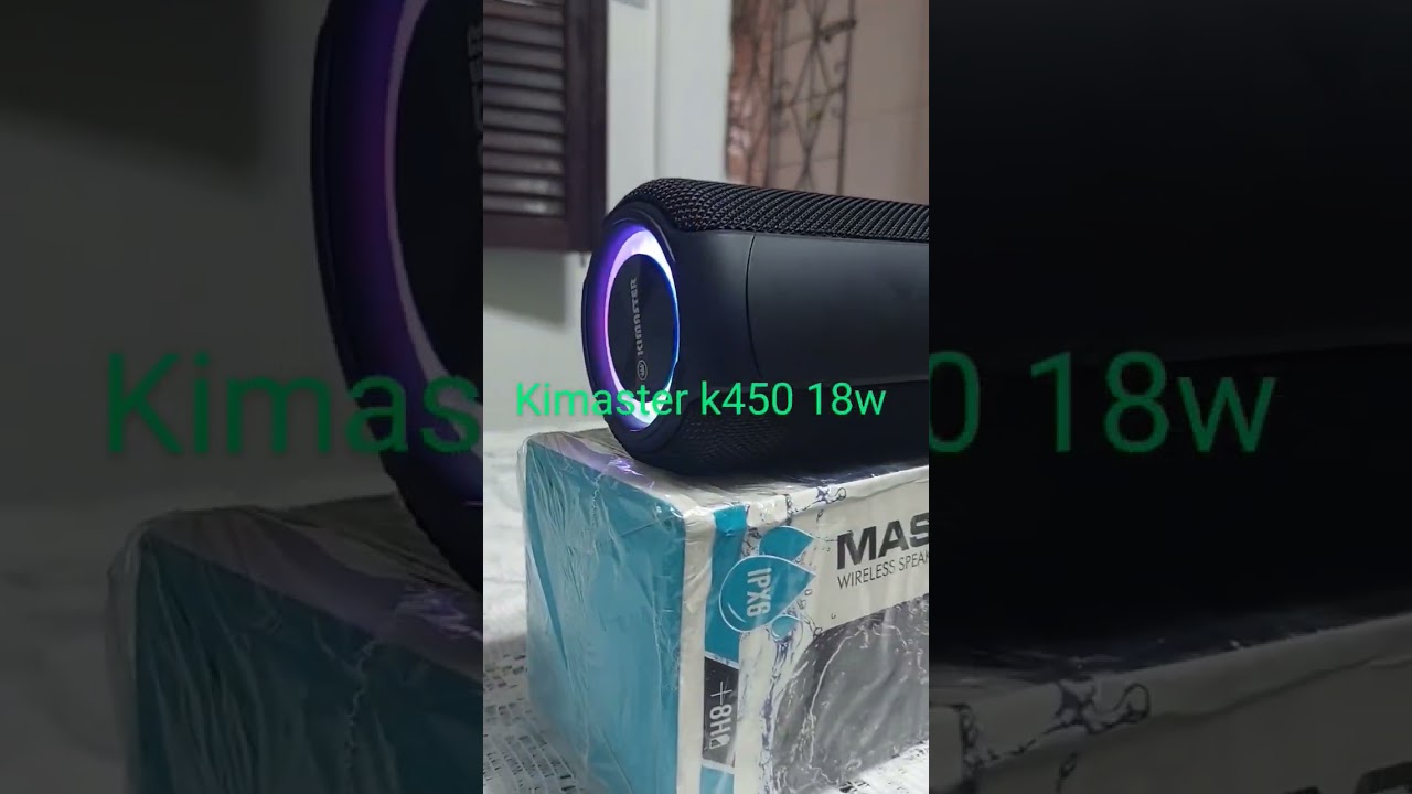 CAIXA DE SOM kimaster k450 18w