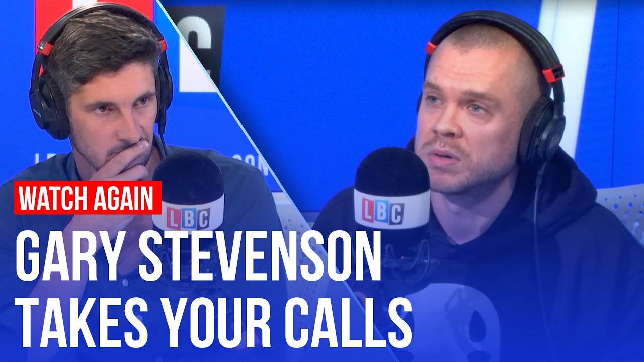 Gary Stevenson takes your calls | Watch in full