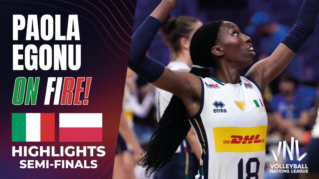 Italy 🇮🇹 vs Poland 🇵🇱 |VNL 2025 Final Week🔥Italy cruises to final with 3–0 win |Semifinal Highlights
