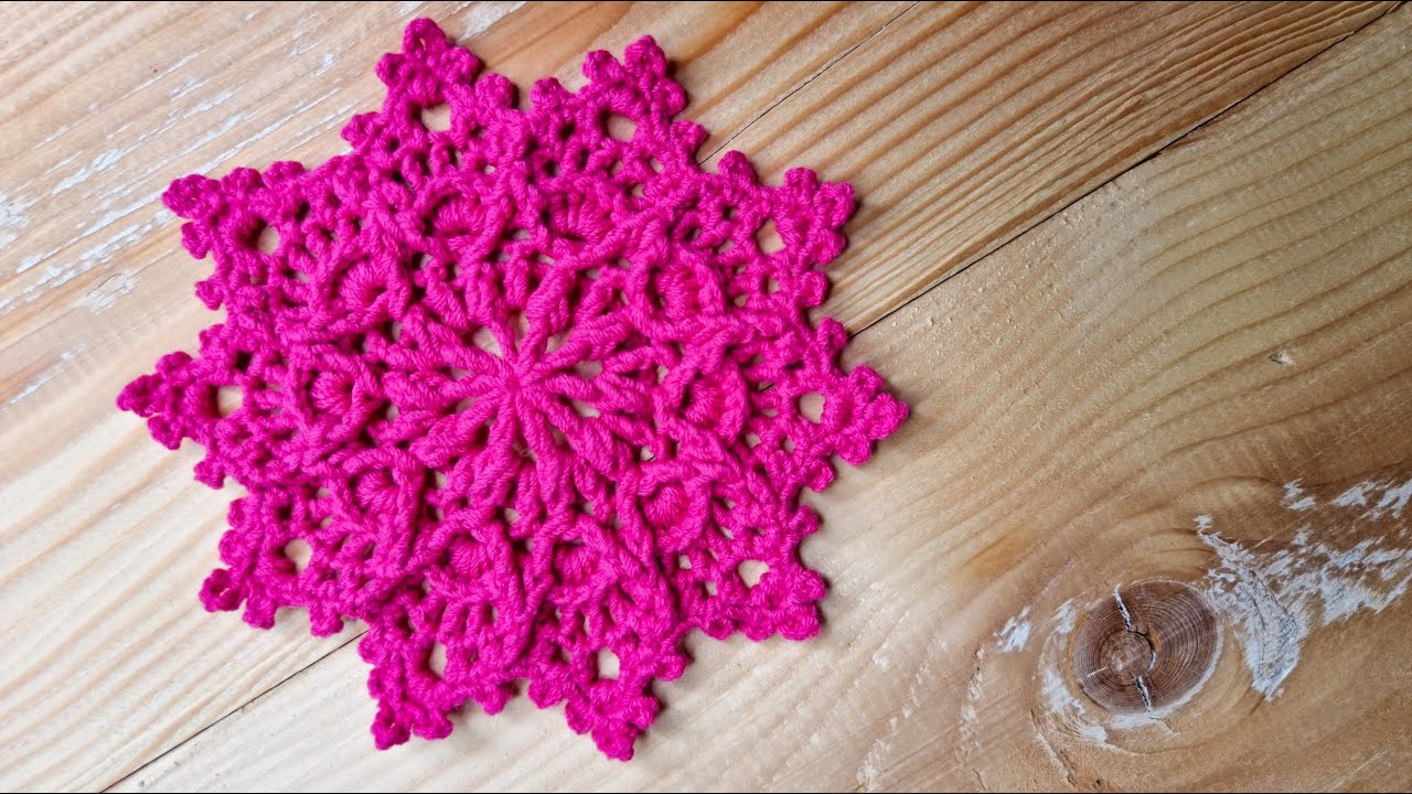 آموزش بافت رومیزی قلاب بافی | دریم کچر ببافیم | ماندالا بافی با قلاب | how to crochet mandala