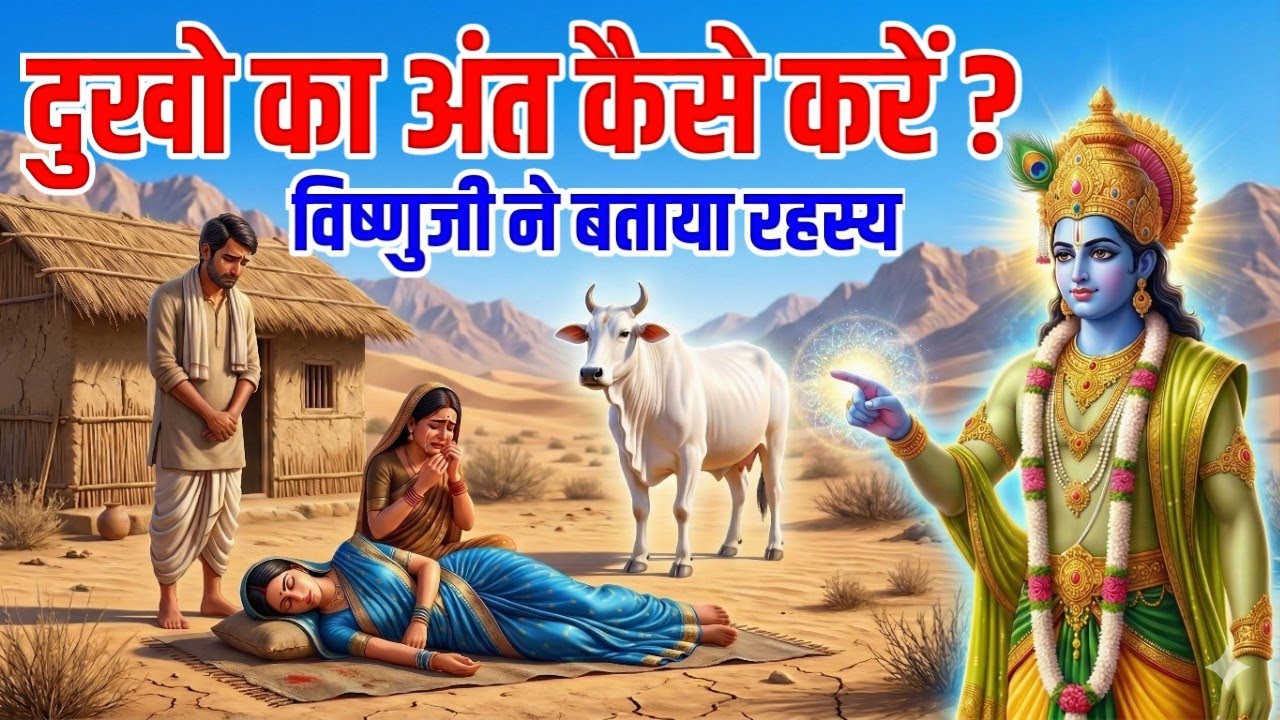 भगवान विष्णुजी ने बताया दुखो को अंत कैसे किया जाता है 
