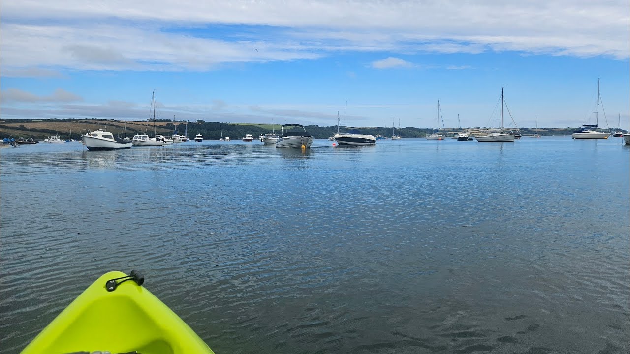 Cornish kayaking.