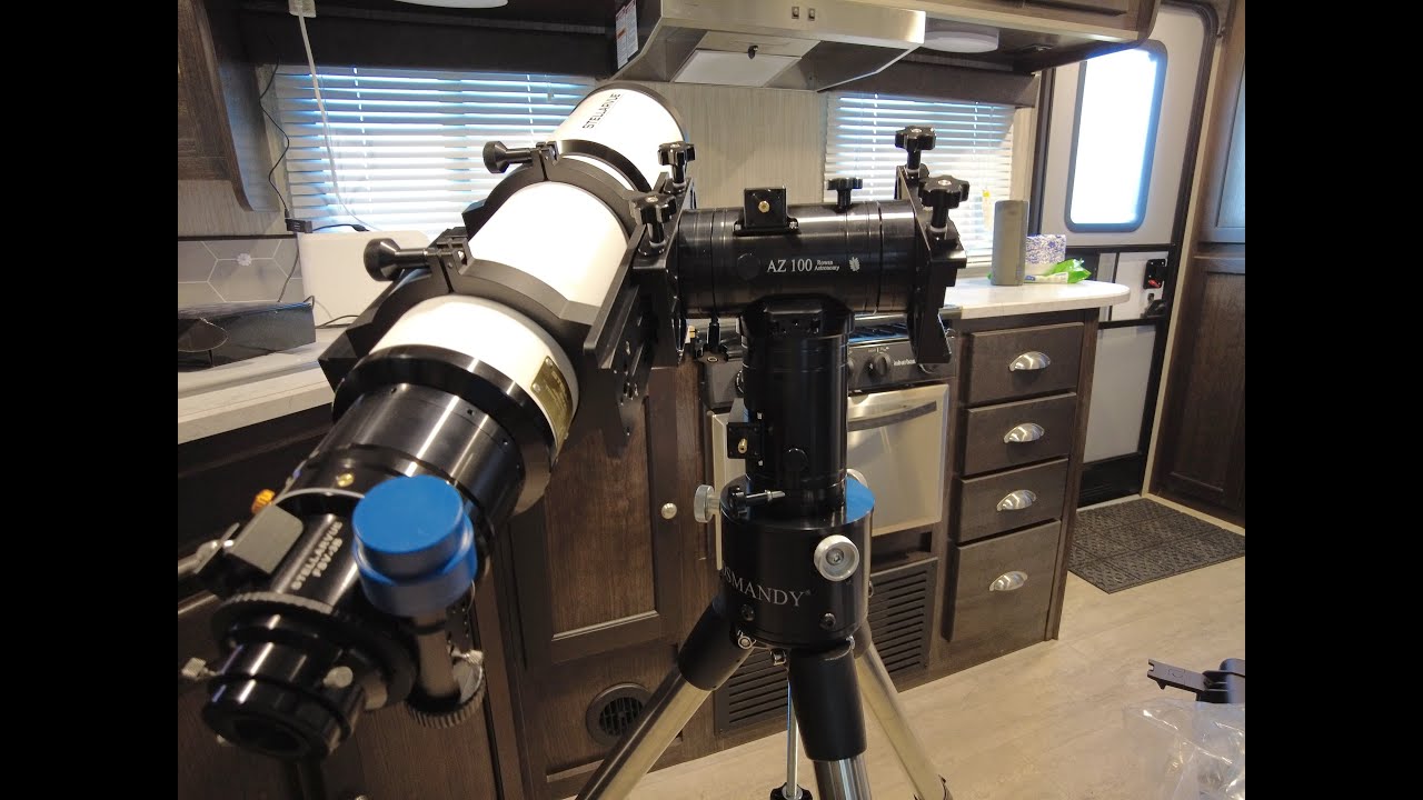 Stellarvue SVX130T with Rowan AZ100 mount combination