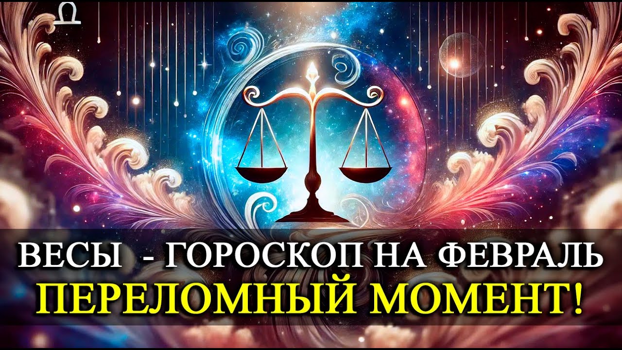 ВЕСЫ ♎ ФЕВРАЛЬ 2026 — Тайный переломный момент! ВЕСЫ узнают то, что долго скрывалось!