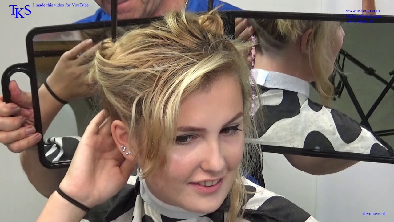I love my hair, first time Clipper cut Nape shave and New Cool Color Marjolein tutorial by TKS