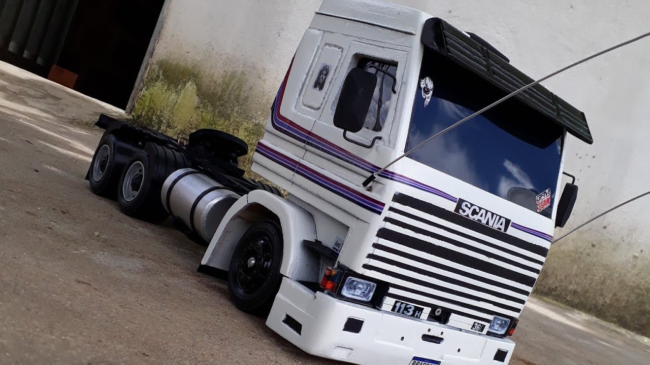 Miniatura scania R113 scala 1/14