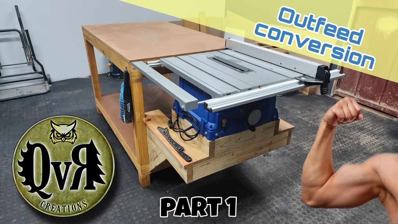 Jobsite Table Saw Outfeed / Part 1