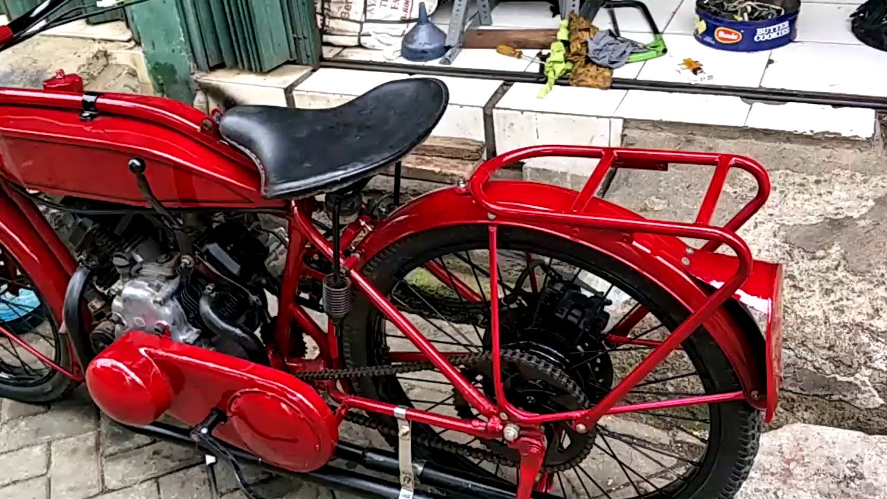 Round tank custom pake mesin briggs stration v twin