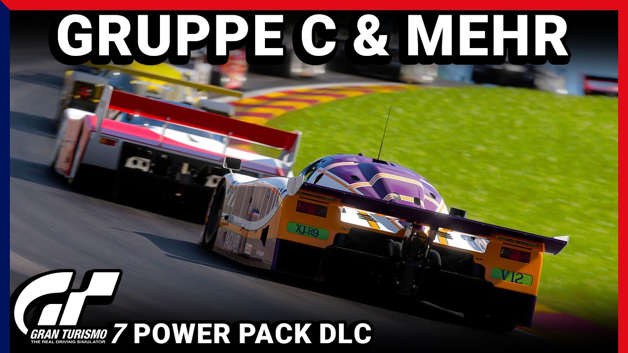 Gruppe C & mehr im Gran Turismo 7 Power Pack DLC #2