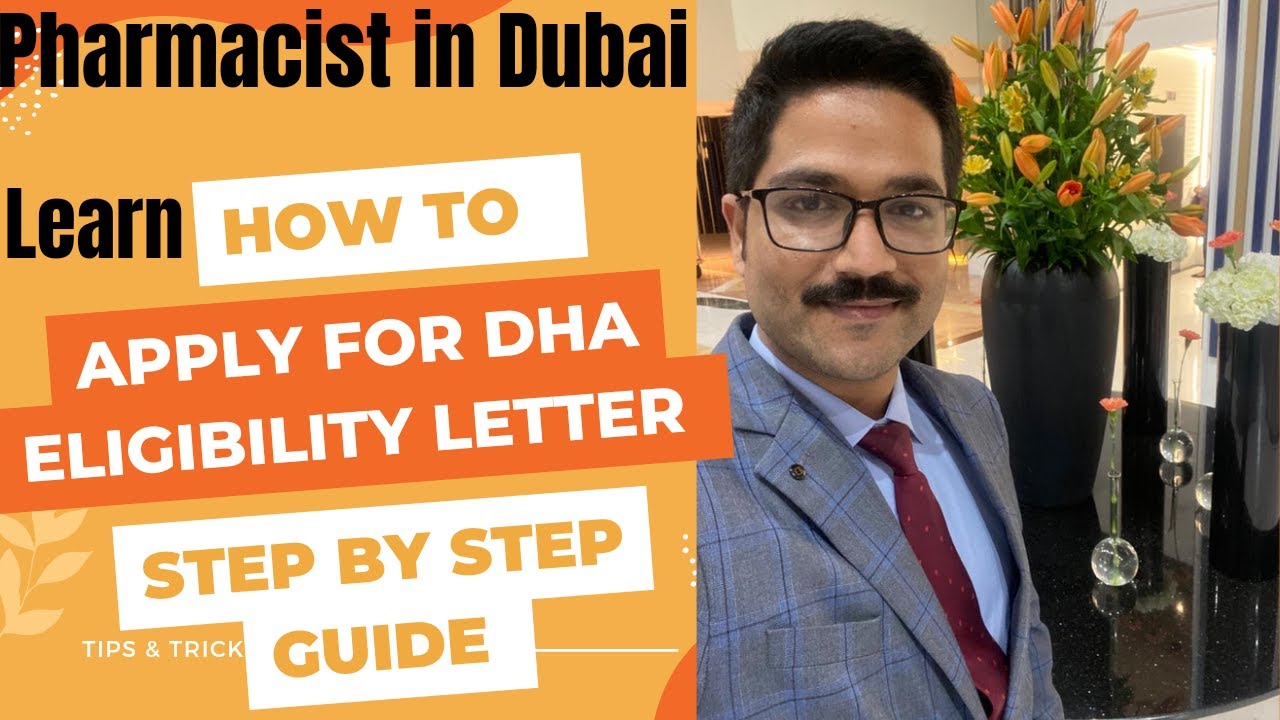 How to apply for DHA eligibility letter 2023! step by step guide lines! #pharmacist #dubai #pharmacy
