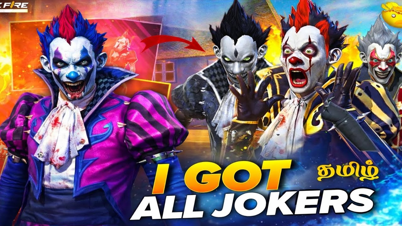 💢😱I GOT ALL JOKER BUNDLE 😭🙏 GOLDEN CLOWN RING EVENT🌪️🎯I GOT OLD JOKER ALL  BUNDLE 💥🤯