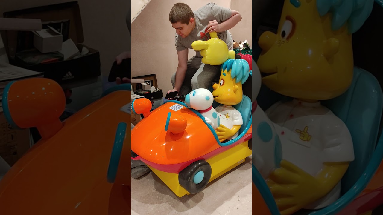 RG Mitchell Engie Benjy Kiddie Coin Operated Ride