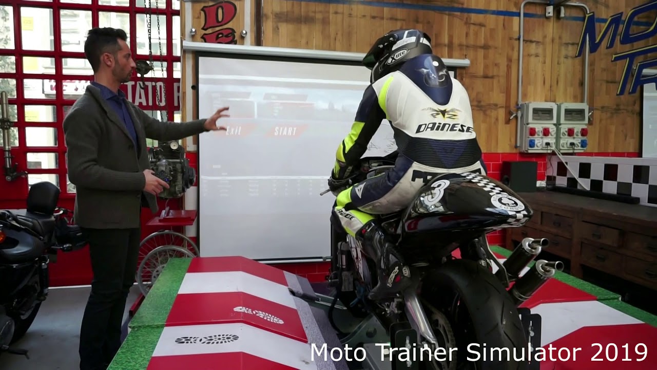 Come funziona il Moto Trainer Simulator 2019? - simulatore moto milano - bike simulator