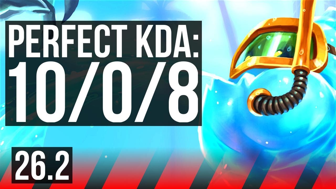 ZAC vs IRELIA (TOP) | Perfect KDA: 10/0/8 | KR Master | 26.2