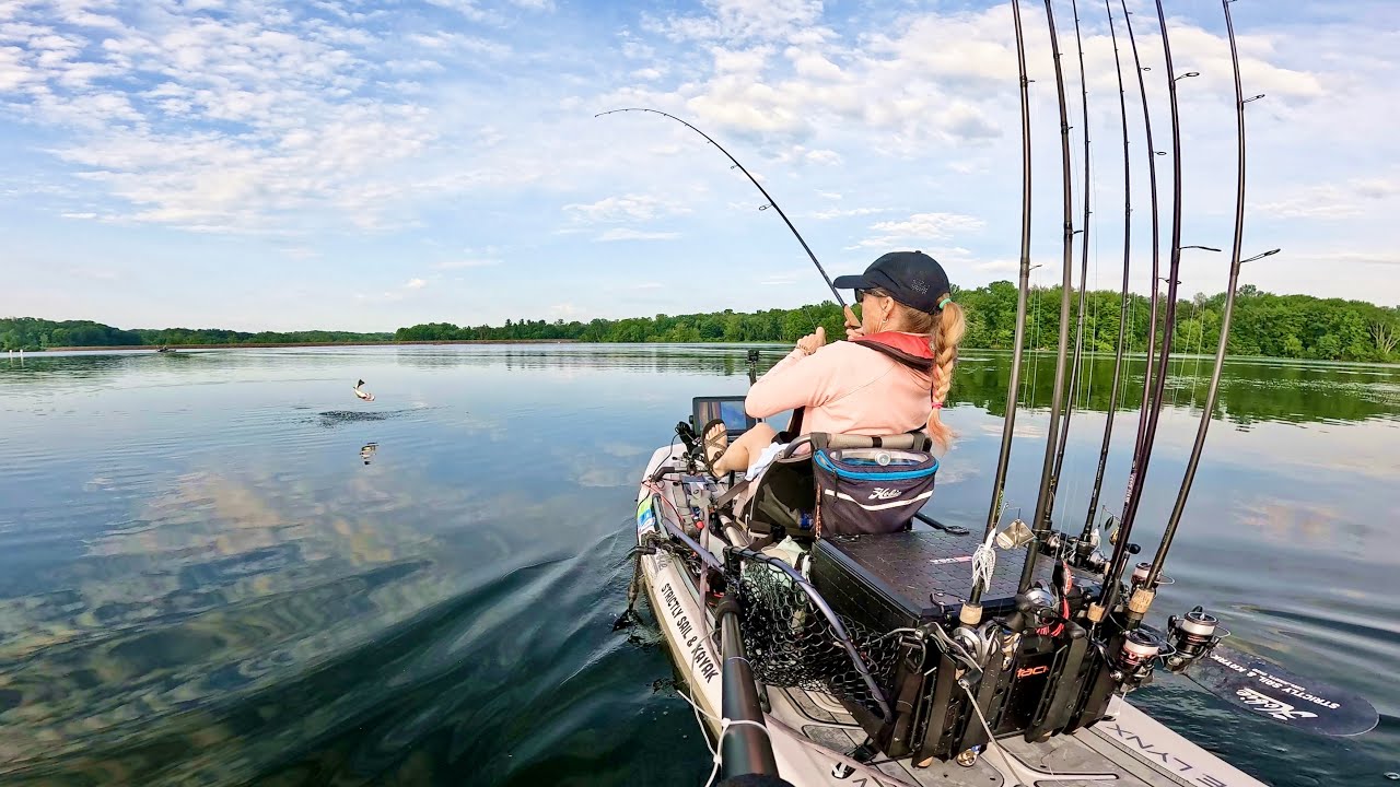 NIMISILA Bass Fishing Portage Lakes OKF Tournament & BASS NATION Qualifier