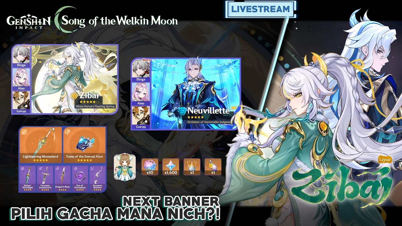 【LIVE】 GENSHIN IMPACT - AKHIRNYA SKIRK ESCOFIER RERUN!! SIAPKAN MAHAR BUAT BAWA PULANG MEREKA!!