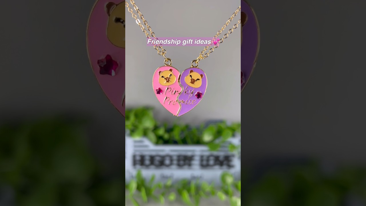 Besties Deserve This 💖 The Ultimate BFF Surprise ✨ #bff #gift #jewelry #bestfriend #friends #shorts