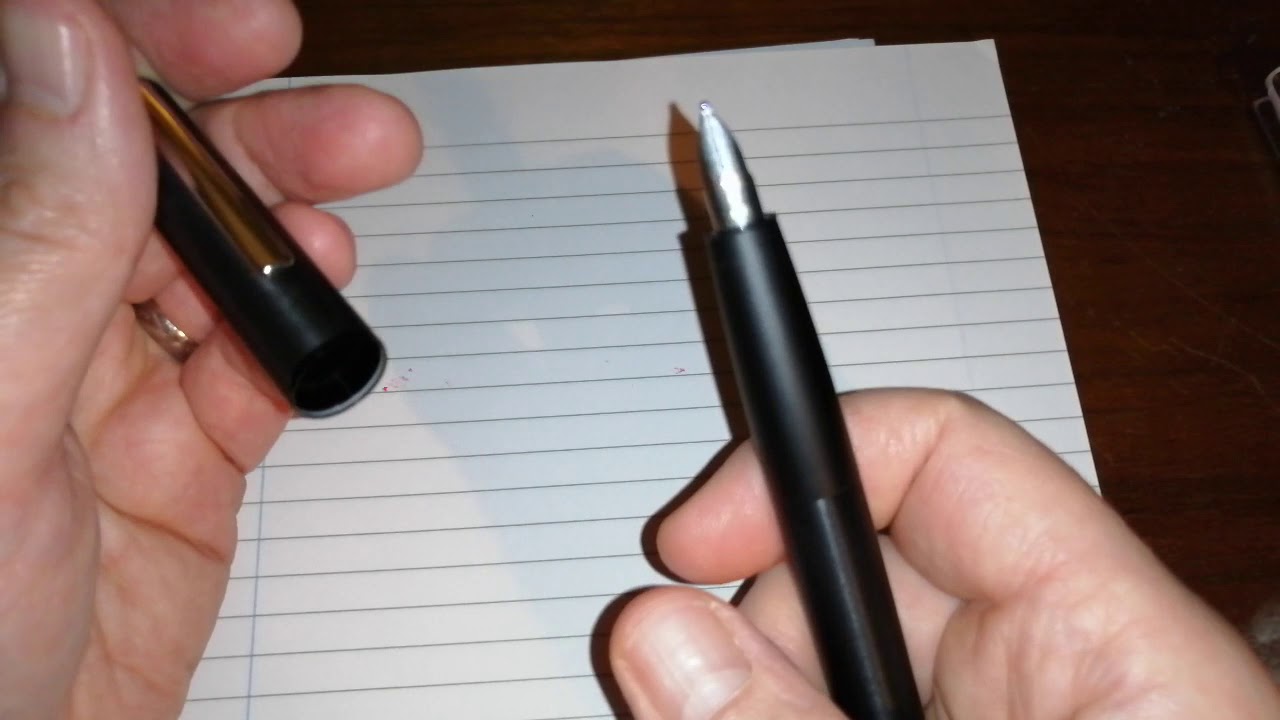 Lamy Aion Fountain Pen Review and brief comparison with the Lamy Studio and Lamy 2000