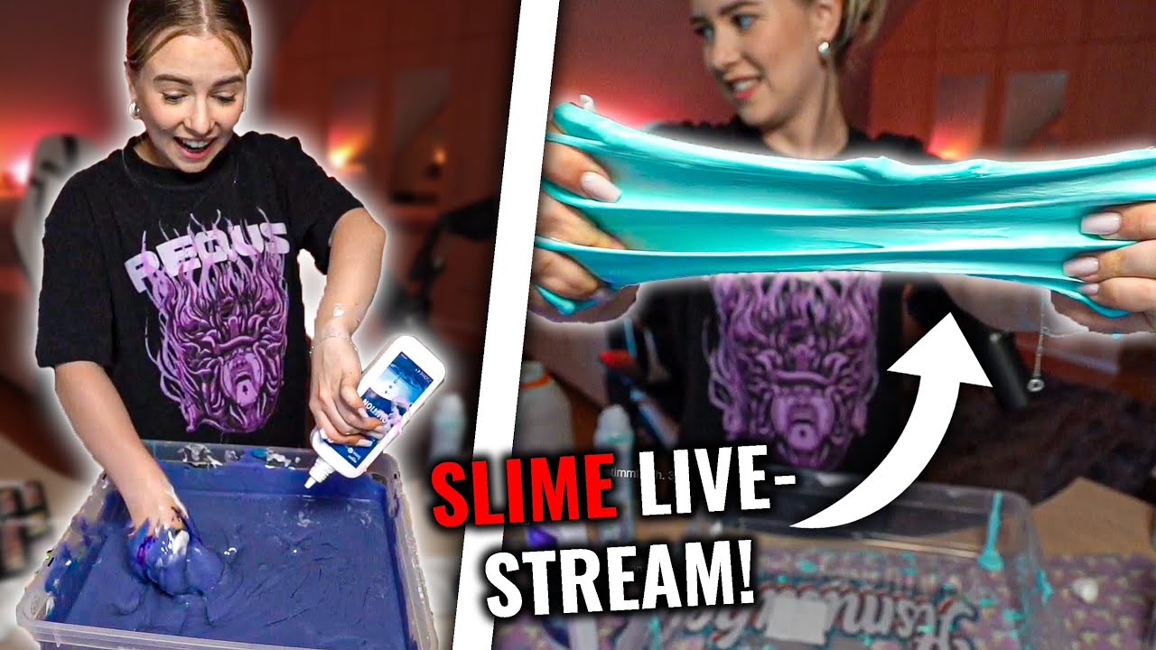 ES HAT FUNKTIONIERT!😂 ICH MACHE SELBER SLIME 🤓 - Itsmisabell Stream Highlights