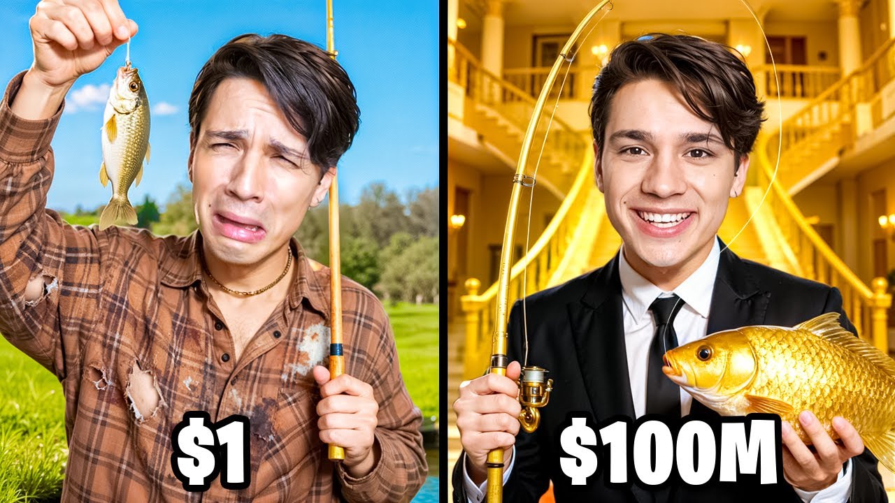 От $1 до $100М в FISH IT! СТАЛ САМЫМ БОГАТЫМ РЫБАКОМ в РОБЛОКС🤑