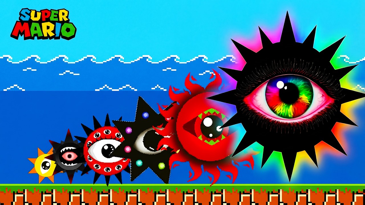 Mario vs Suika | Mr. Sun’s DARKEST New Phase – Abandoned at Birth!