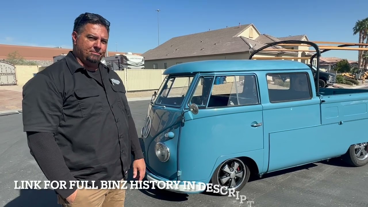 Rare Volkswagen 1958 "Binz" Double Cab