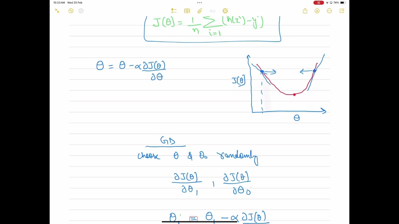 Lecture 13 | Gradient Descent | Linear Regression | Matrix Formulation | Mean Square Error