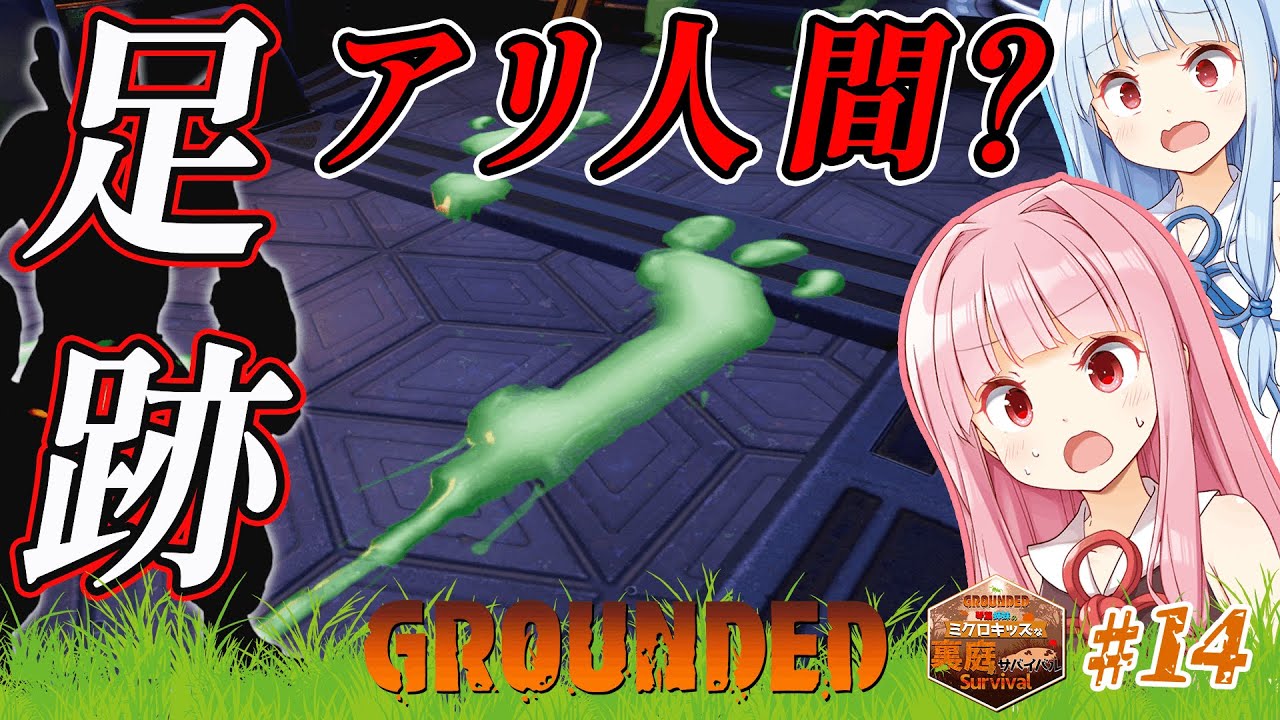 【Grounded(グラウンデッド)】　琴葉姉妹のミクロキッズな裏庭サバイバル　博士の切り札！アリ人間！小屋下の研究所　014 ソロ攻略【ボイスロイド実況】