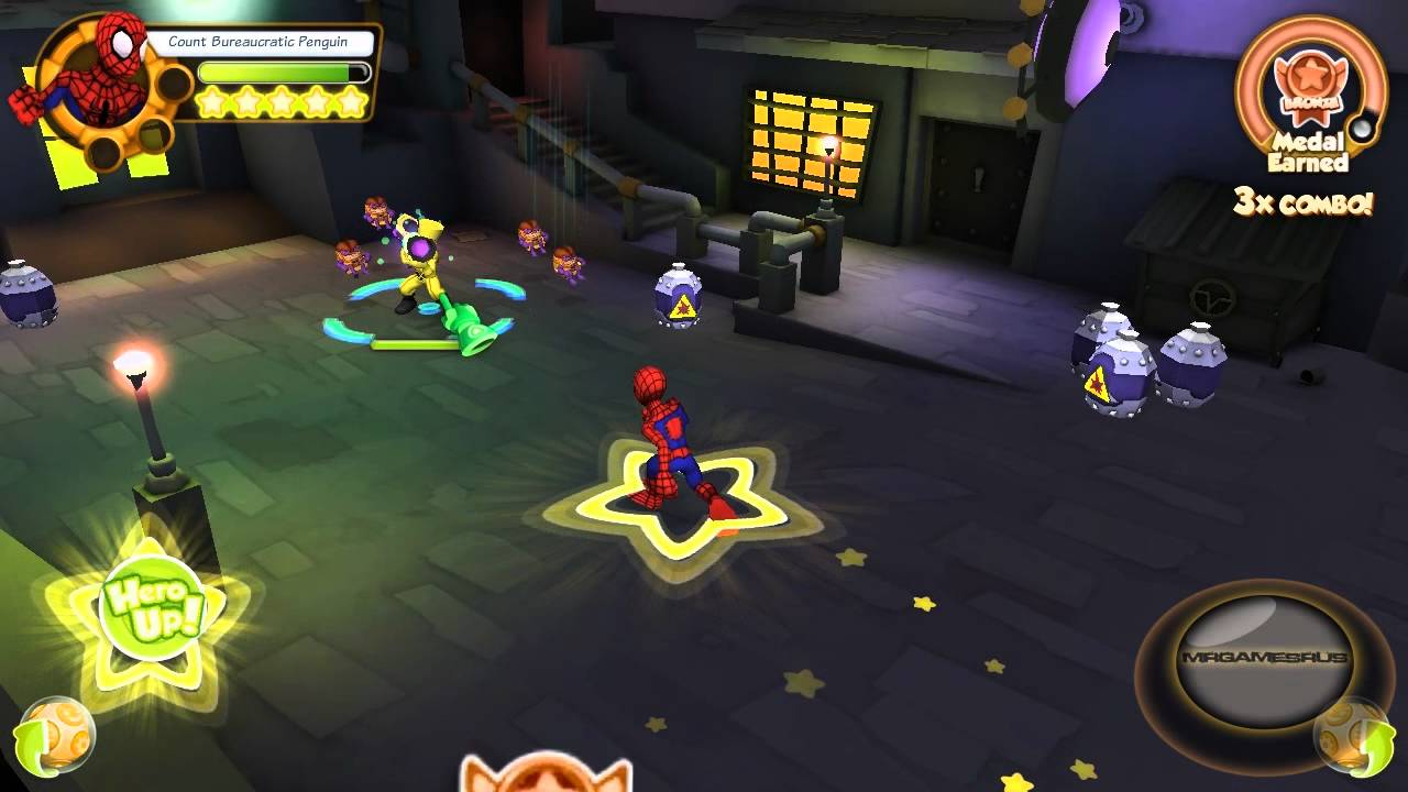 Marvel Super Hero Squad Online Spider-Man Gameplay- HD