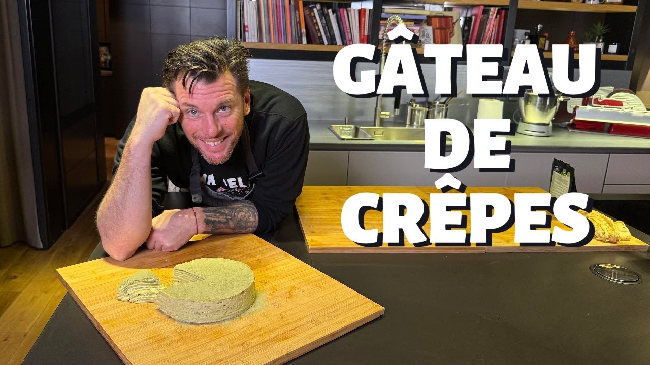 RECETTE DE NORBERT : MON GÂTEAU DE CRÊPES À LA CRÈME PÂTISSIÈRE
