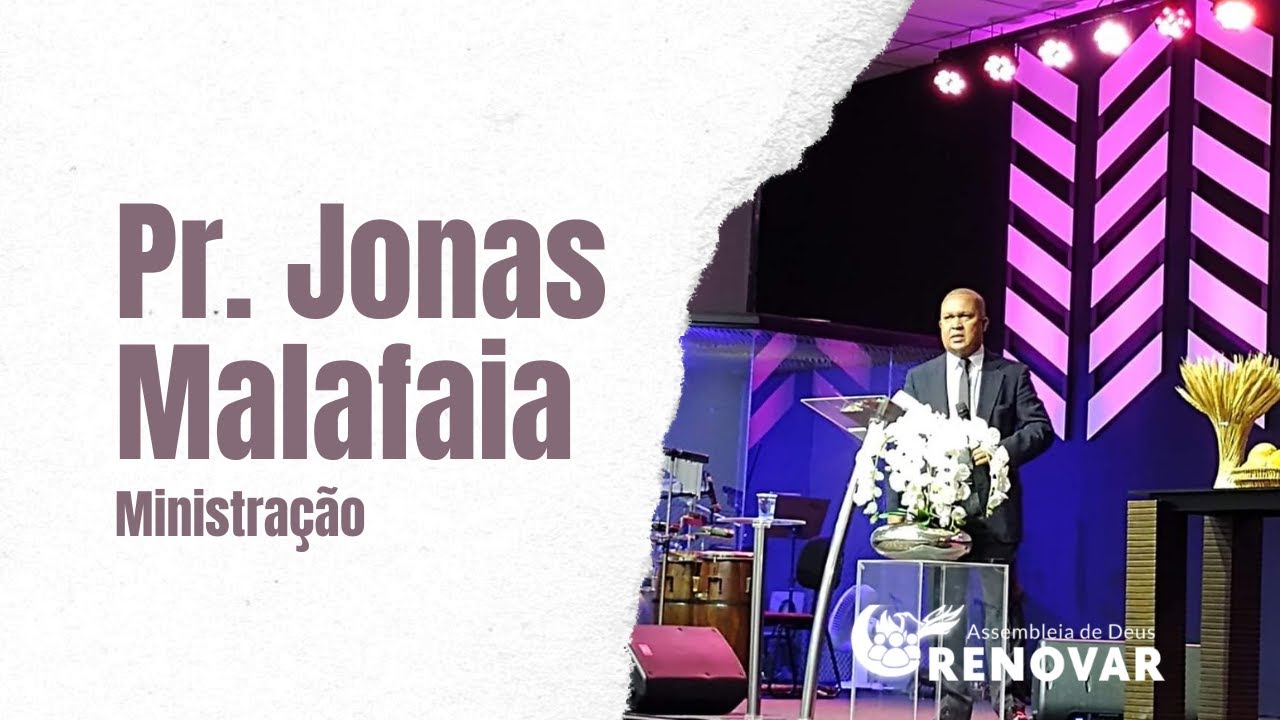 Ministração Pastor Jonas Malafaia | Celebração da Ceia | AD Renovar - SJC