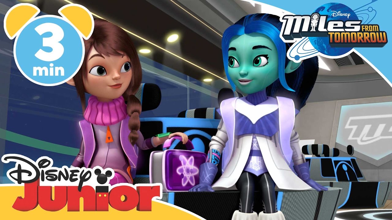 Miles From Tomorrow | The First Day Of Galactic School  | @disneykids