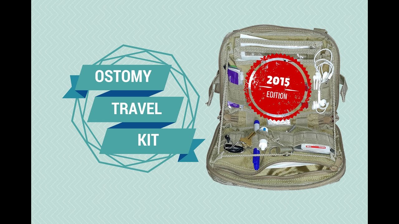 My Ostomy EDC Travel Kit - 2015 Edition, baby!