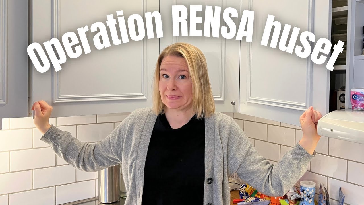 Operation RENSA huset – Del 1 | Köket