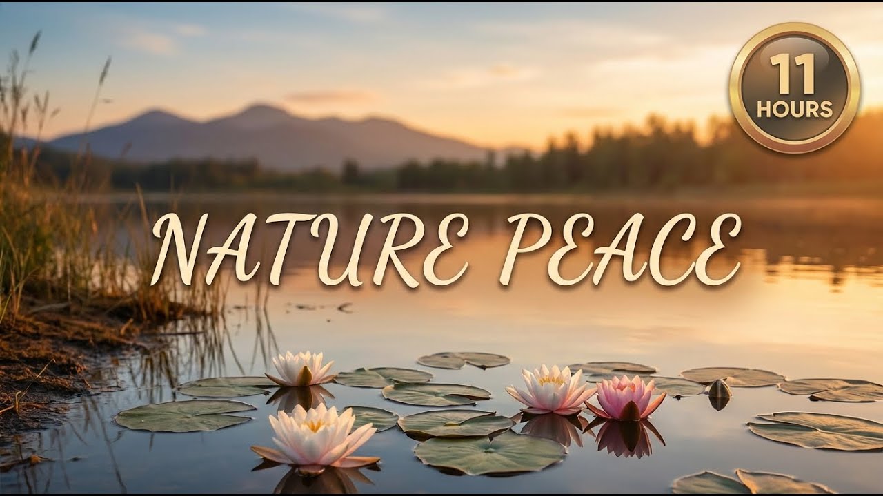 🌲 Nature Peace 11 Hours | Forest Sounds + Calm Music for DEEP SLEEP, Meditation & Stress Relief