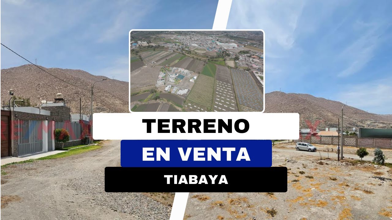 Terreno Rustico Para Casa De Campo En Tiabaya  - Arequipa
