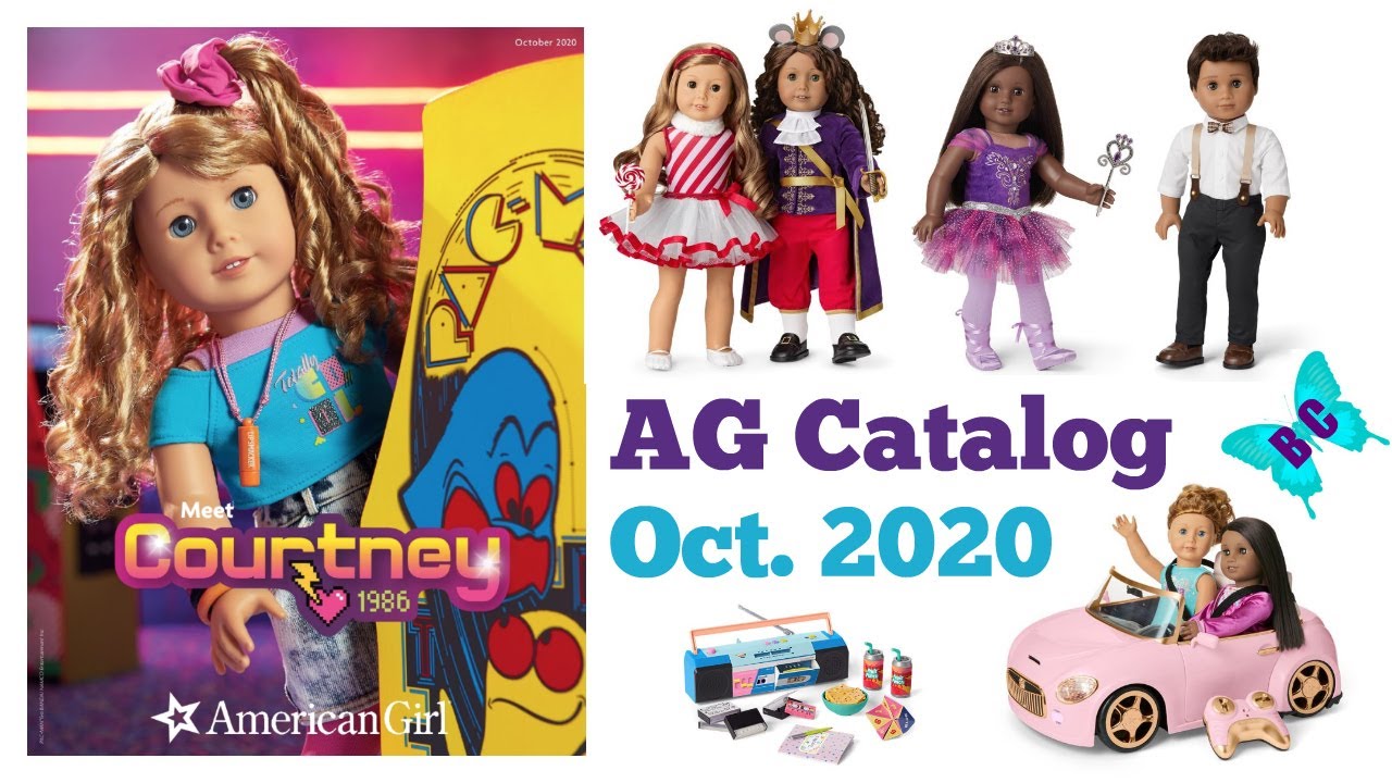 American Girl Christmas Items 2020 - October Catalog - Nutcracker and Courtney Items