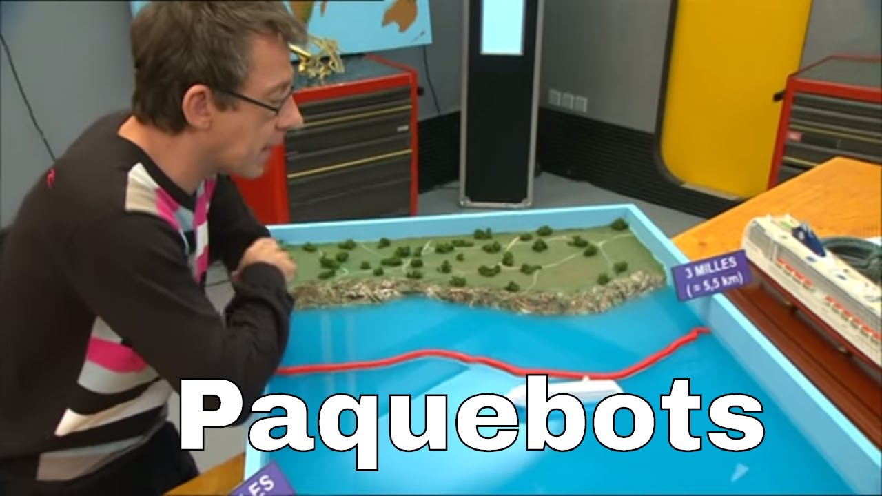 Comment les eaux usées sont-elles gérées sur un paquebot ? - C'est Pas Sorcier