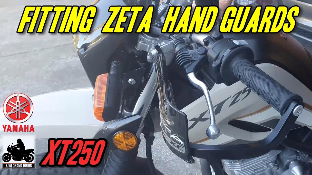 Fitting Handguards on the XT250