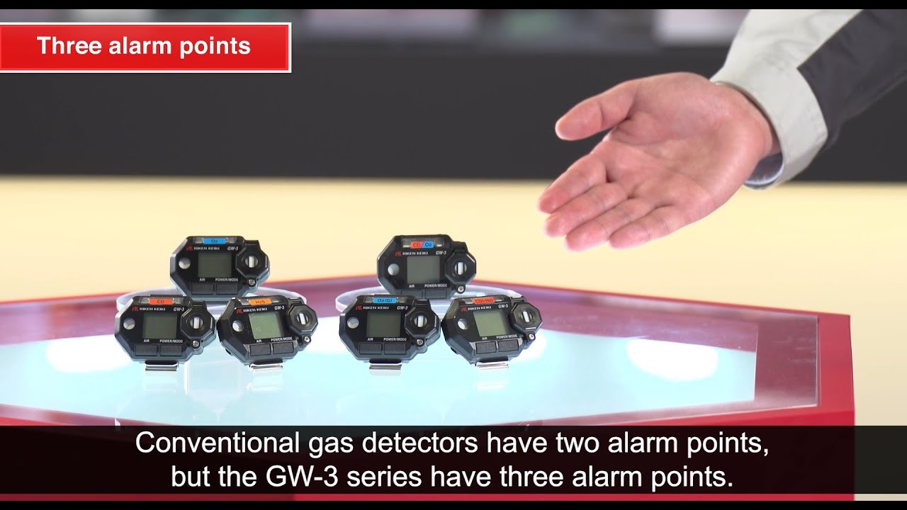 【Gas meter】 Features of  GW-3 feature explanation video【portable gas monitor】