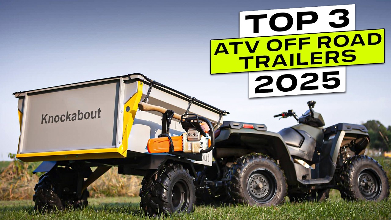 Top 3 BEST ATV Off Road Trailer