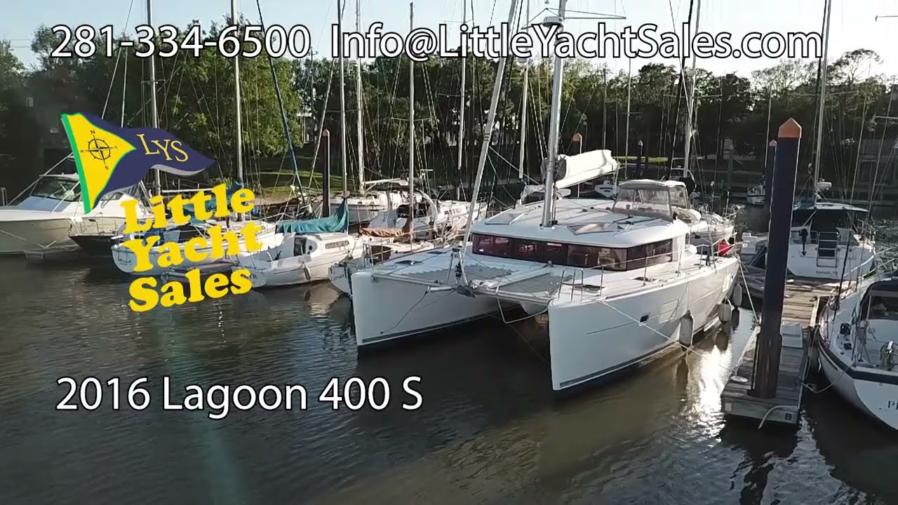 [BOAT TOUR] - 2016 Lagoon 400-S2 Catamaran - Little Yacht Sales