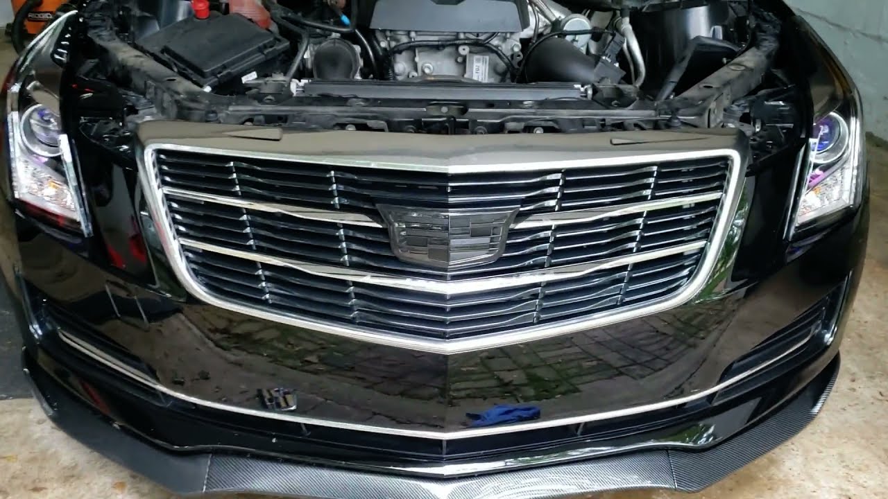 How to change the front emblem on your Cadillac Ats