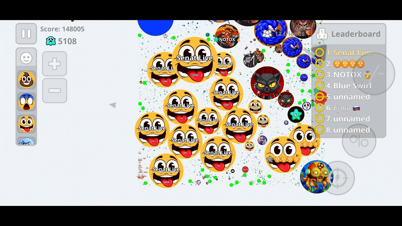 🔴 LIVE AGARIO - Road to #1 World 🌍