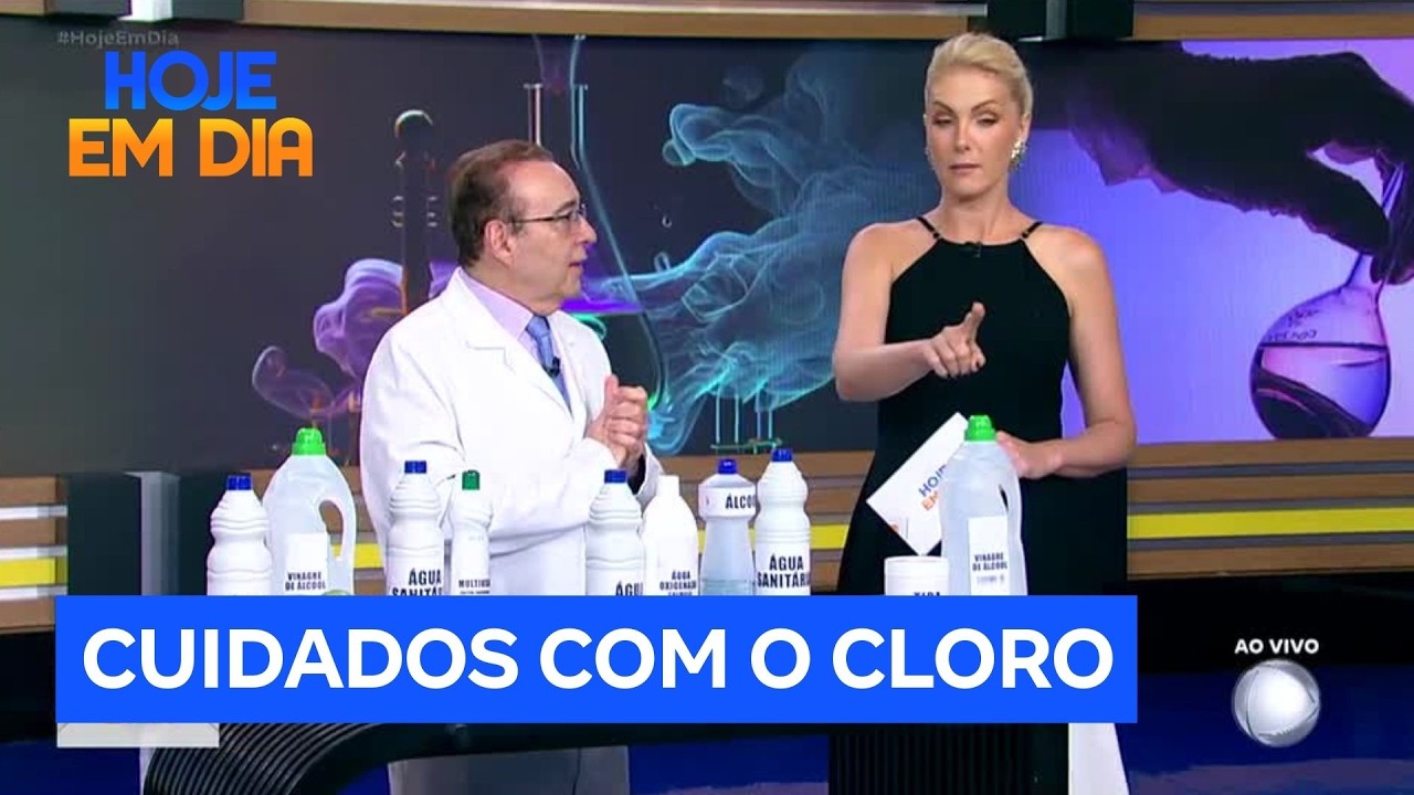 Dr. Bactéria alerta para misturas caseiras de limpeza que podem ser fatais