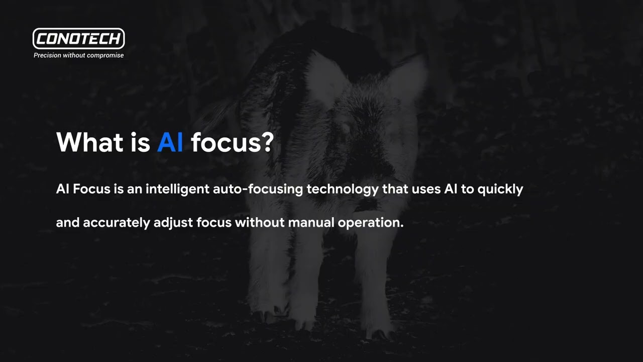 AI Focus in Action | One-Button Autofocus | CONOTECH Lipot