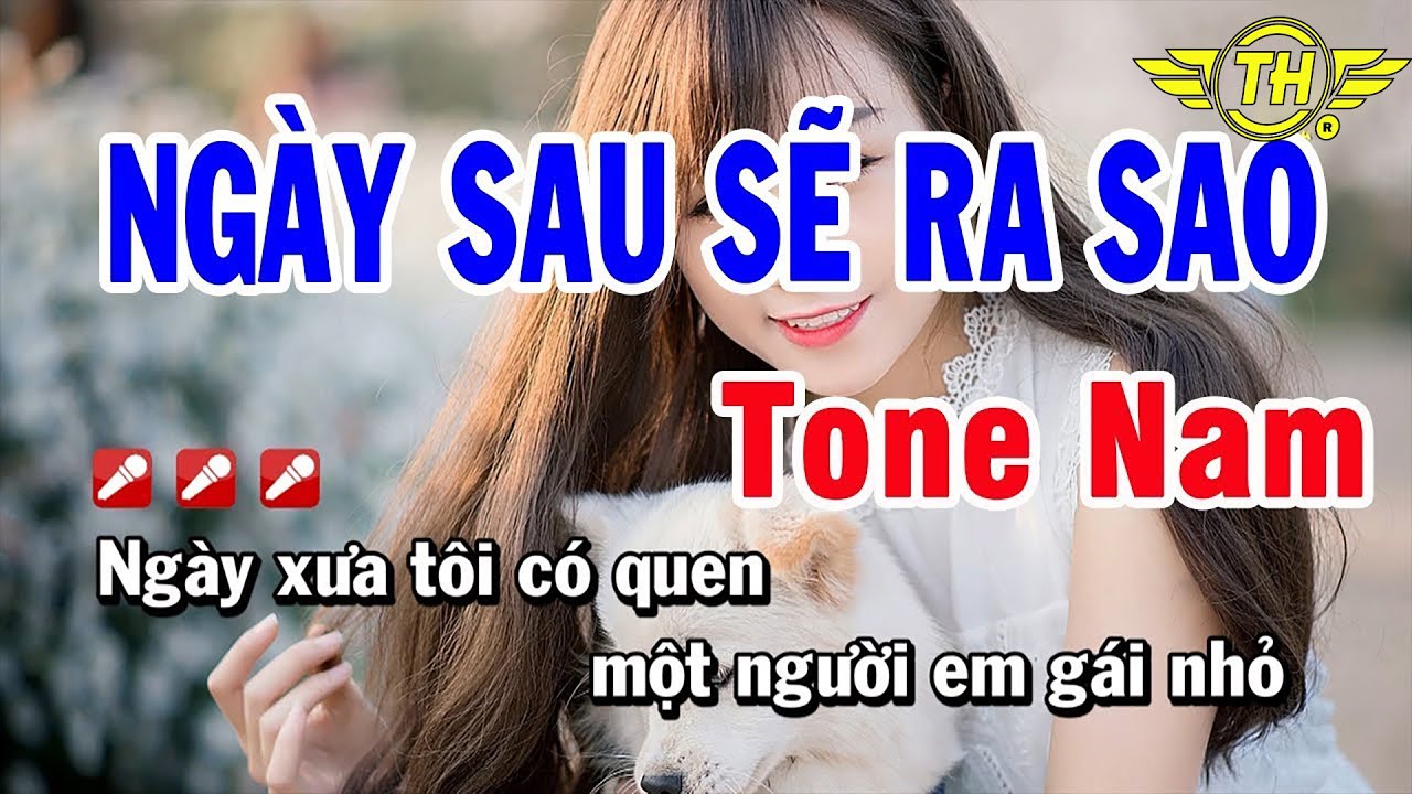 Karaoke Ngày Sau Sẽ Ra Sao Tone Nam Nhạc Sống | Trọng Hiếu