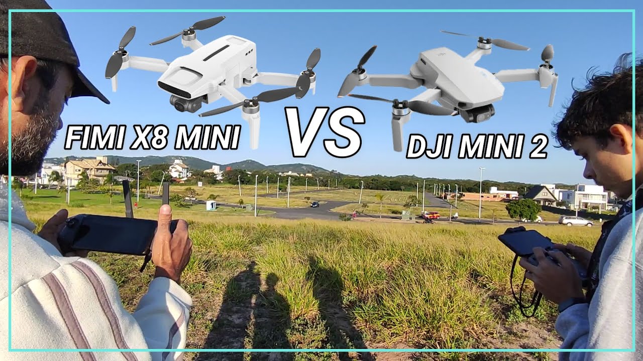 DUELO DOS MINIS - COMPARATIVO A NÍVEL DE USUÁRIO DO FIMI X8 MINI E O DJI MINI 2 SEM ANÁLISE TÉCNICA.