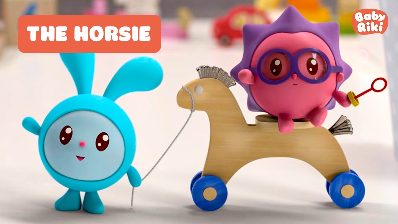 The Horsie 🐴 - BabyRiki | Cartoons for Kids